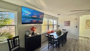 Dining - Welcome to The Savannah Suite!  Renovated 3 bedroom apartment in charming Lewes. (Lewes)