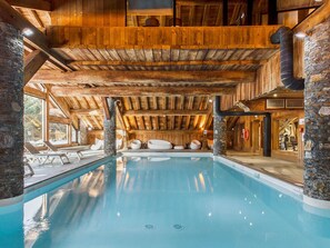 A heated pool - Fermes de Méribel Daguet #13 - 6 guests - Ski in - Ski out (Les Allues)