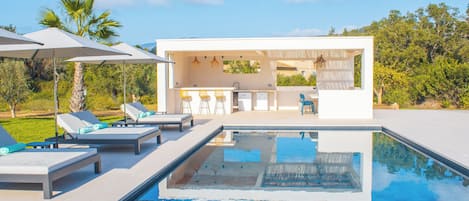 Una piscina climatizada