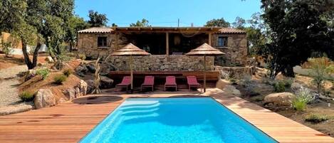 Una piscina climatizada