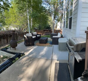 Terrace/patio - The Lily Pad-1700sqft Exec Suite. Kitchen, Office, Gym, theater. Shared Entrance (Broomfield)