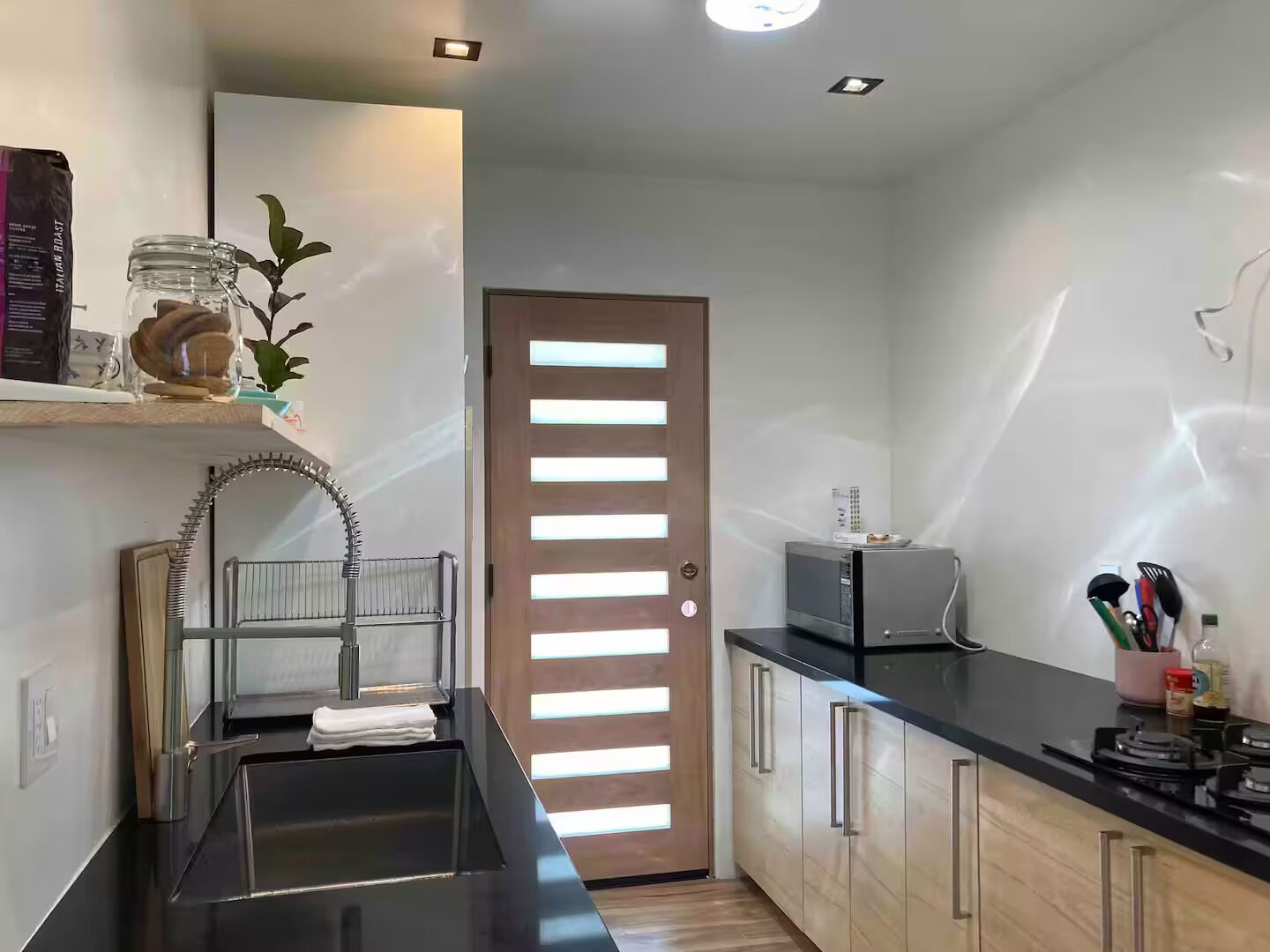 Microwave, oven, stovetop