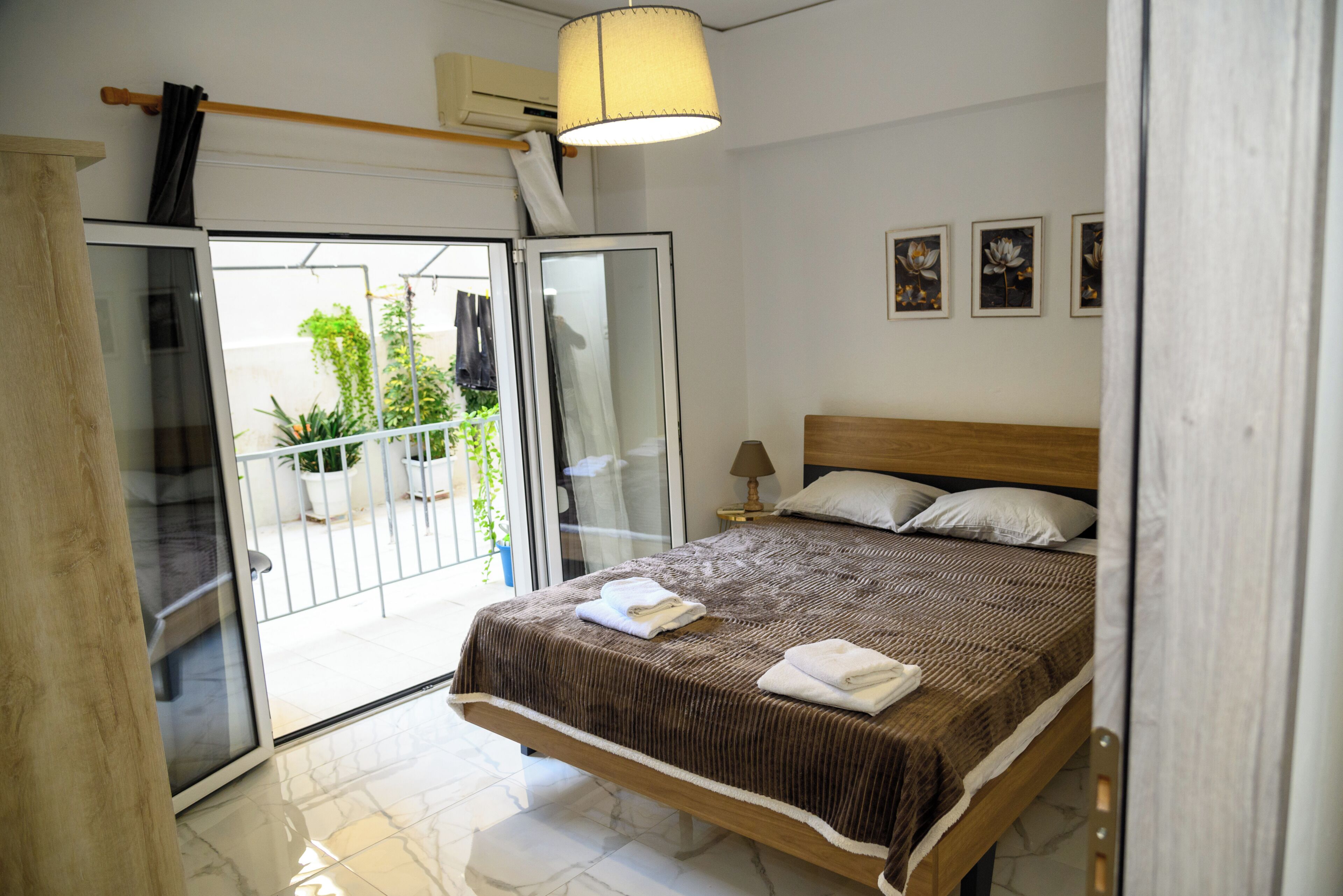 1 bedroom, iron/ironing board, Internet, bed sheets