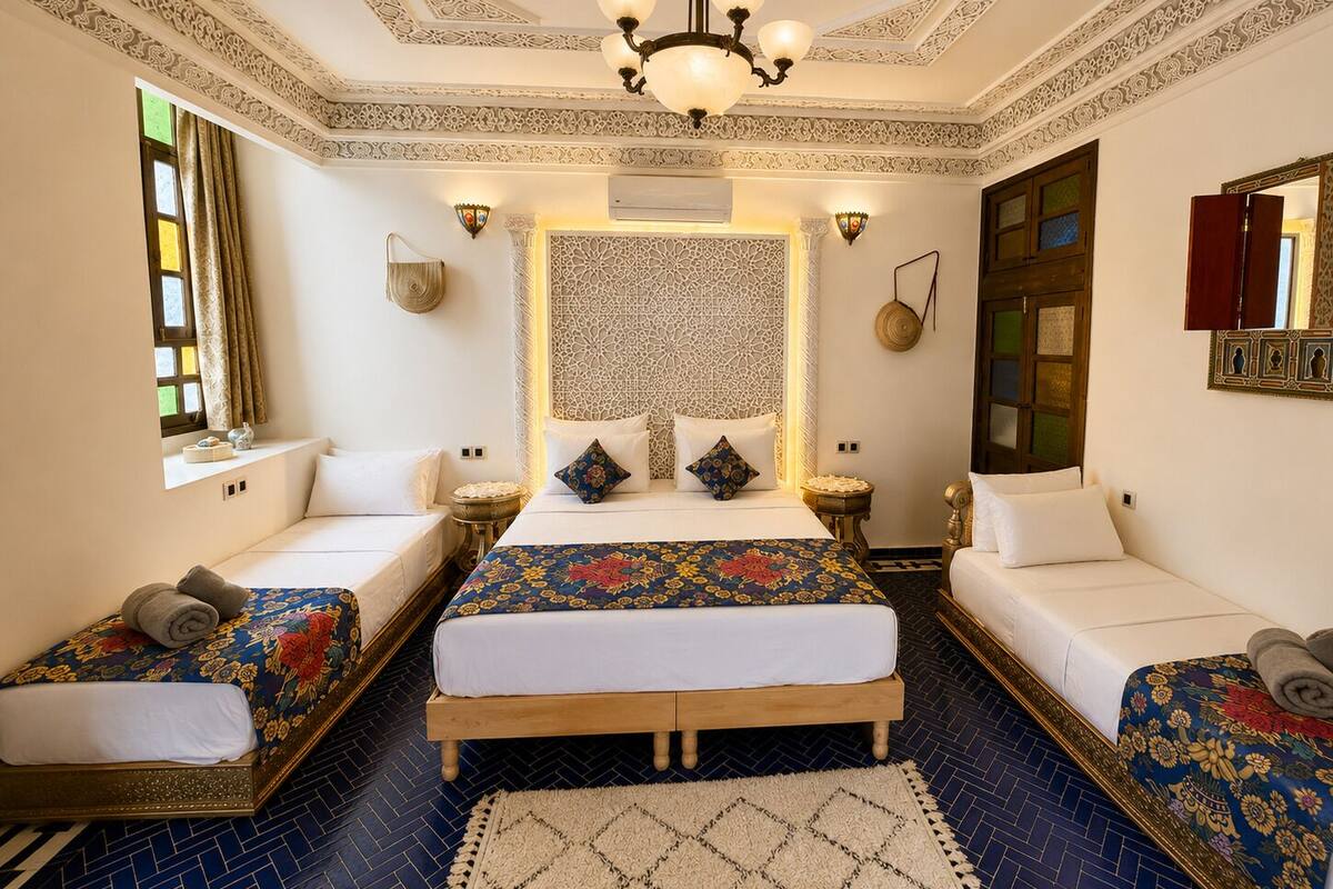 Family Quadruple Room | Wi-fi percuma 