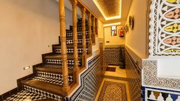 Interior entrance