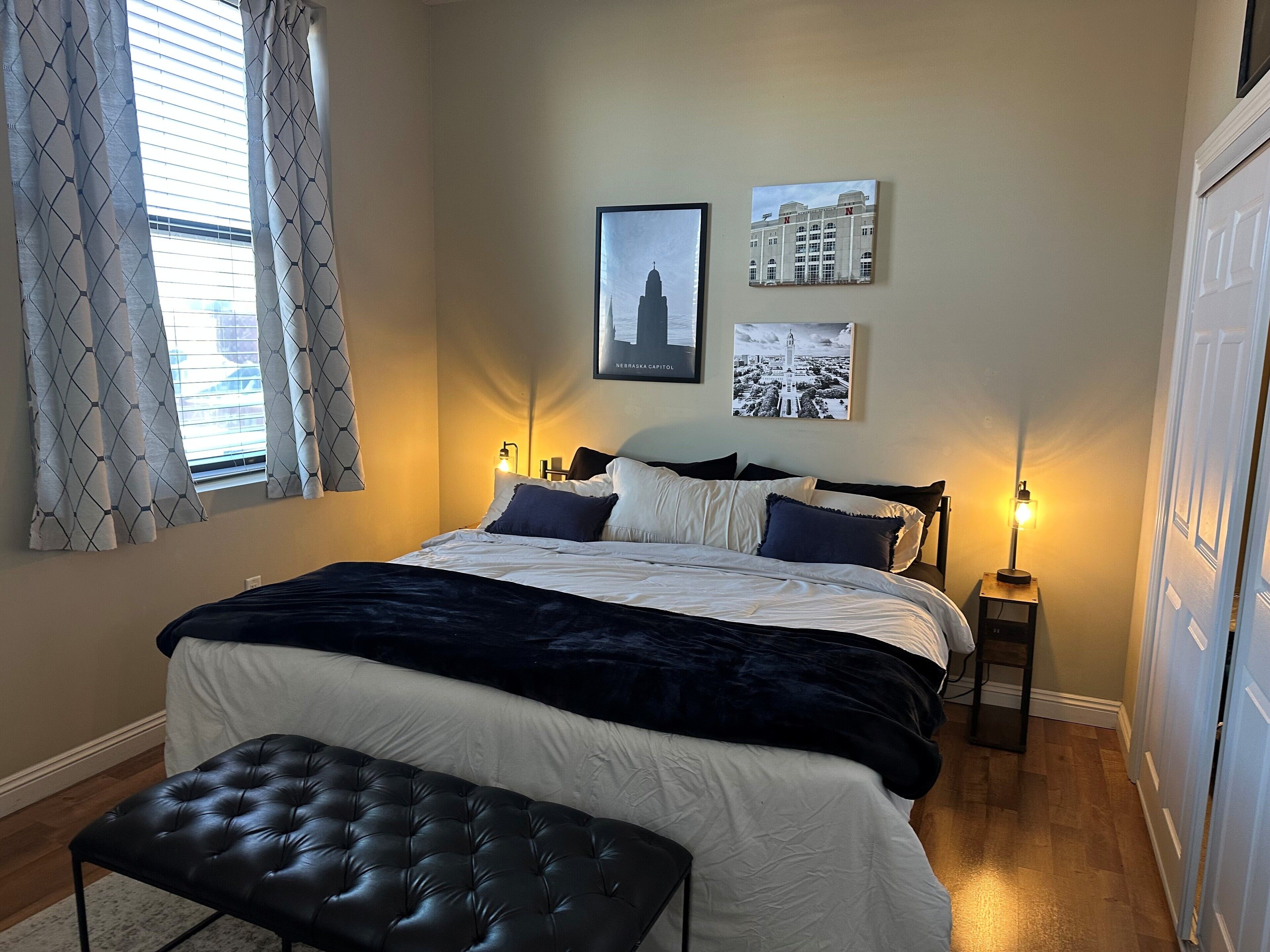 1 dormitorio, tabla de planchar con plancha, wifi gratis y ropa de cama