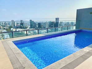 Alberca en la azotea