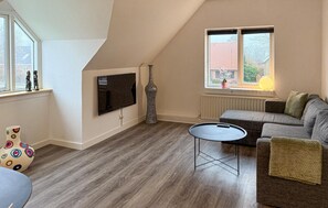 Living area - Cozy apartment in Varde with WiFi (Varde)