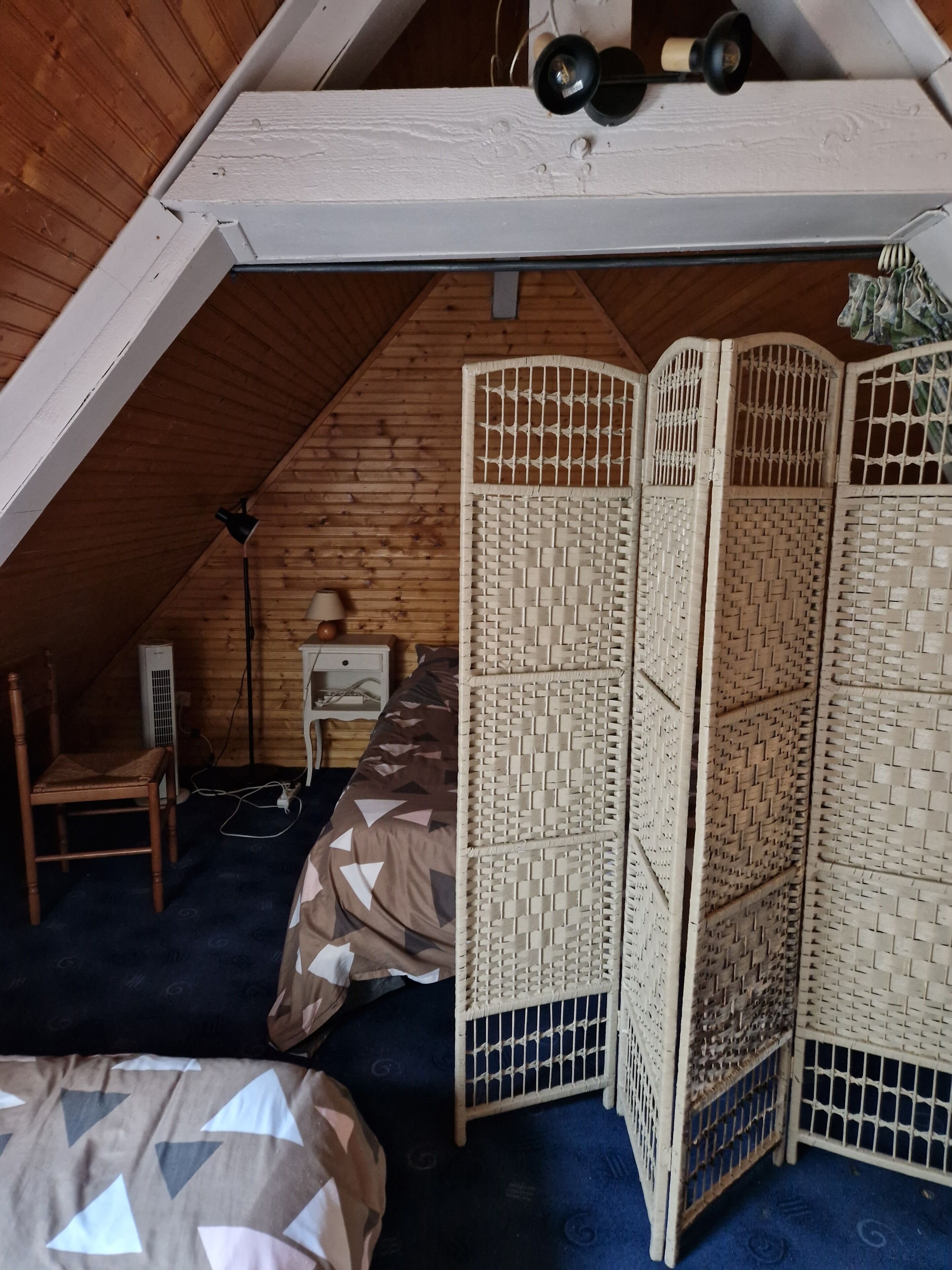 1 chambre, fer et planche à repasser, Wi-Fi, draps fournis