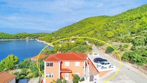 House | View from property - Holiday Home Adriatic View-three Bedroom Apartment With Terrace and Sea View (Blato)
