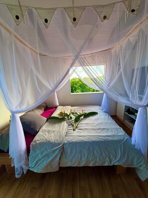 3 bedrooms, bed sheets - Villa Bel Kay F4 (RIVIERE SALÉE)