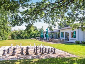 Comfort House, 1 Bedroom | Terrace/patio - Splendid Cabin in Camping Resort (Aabenraa)