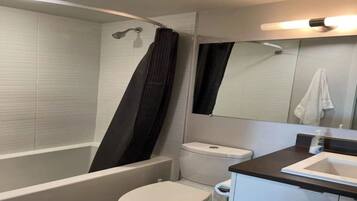 Towels, soap, toilet paper