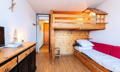 Apartment in La Plagne With Mont Blanc View