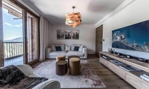 Living area - Courchevel 1650 - 8 People - Ski-in/ski-out (Courchevel)