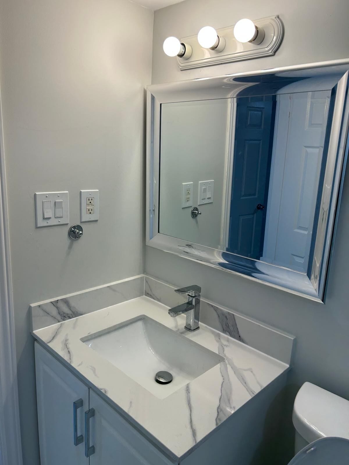 Towels, soap, toilet paper