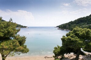 Apartment | View from property - Apartments Franka Saplunara-one-bedroom Apartment With Terrace and Sea View No1 (Mljet)