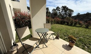 Terrace/patio - Apartment in Valbonne With Pool & Garden (Valbonne)