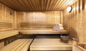 Sauna - Apartment in La Plagne With Spa & Views (La Plagne-Tarentaise)