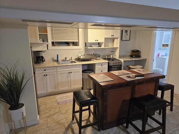 Microwave, oven, stovetop