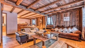 Living area - Courchevel 1850 - 6 People - Resort Center (Courchevel)