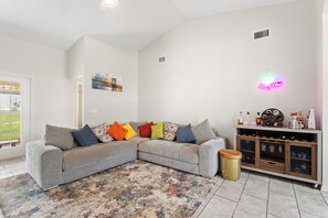 Área de sala de estar