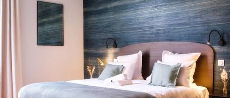 1 غرفة نوم وواي فاي وملاءات أسرّة