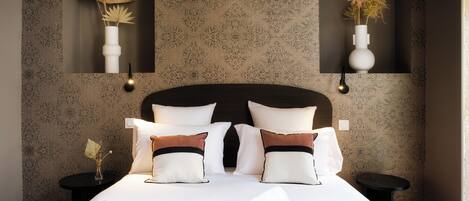 1 غرفة نوم وواي فاي وملاءات أسرّة