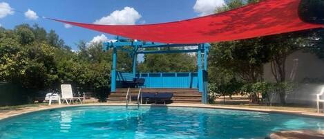 Seasonal outdoor pool