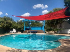 Seasonal outdoor pool