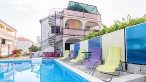 Apartment | Pool - Apartments Fidelis - One Bedroom Apartment With Terrace and Garden View (Okrug)