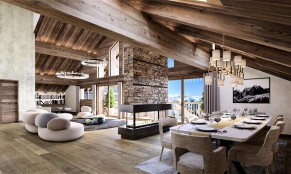Dining - Apartment Bois Des Ours 701 (Les Allues)