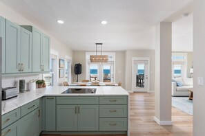 Interior - Oceanfront Escape with Fire Pit & Hot Tub (Carolina Beach)