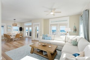 Smart TV - Oceanfront Escape with Fire Pit & Hot Tub (Carolina Beach)