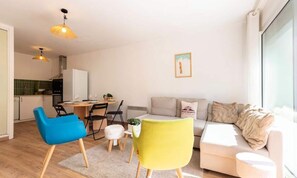 Living area - Duplex T4 Facing the Slopes - Residence Montraal, Pla D'adet (Saint-Lary-Soulan)