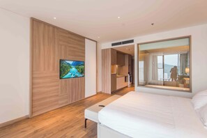 1 غرفة نوم ومكواة/لوح كي وواي فاي