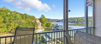 Lakefront Condo w/ 3 Pools, Boat Slip & Patio Views at 13mm of the BIg Niangua