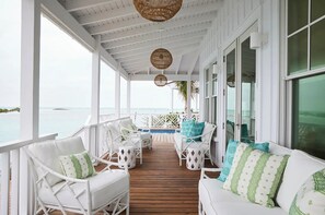 Terrace/patio - Lazy Dayz Villa # 6 at Abacos (Elbow cay)