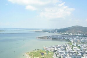 منظر من الجو على ارتفاع عالٍ