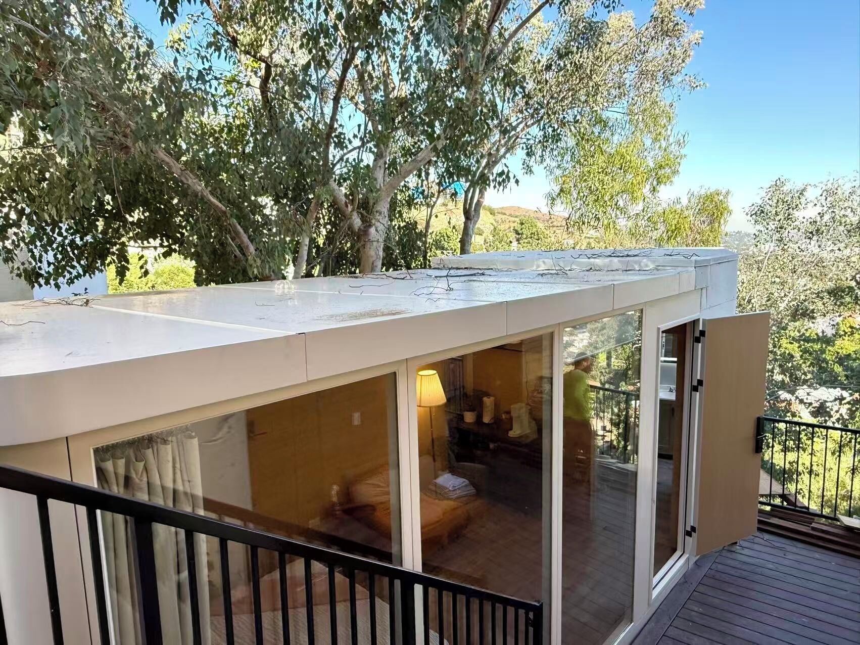 Enceinte de l’hébergement