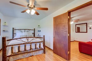 1 bedroom, WiFi, bed sheets