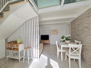 Luxury Duplex, City View | Living area - Grazy Home (Vico Equense)