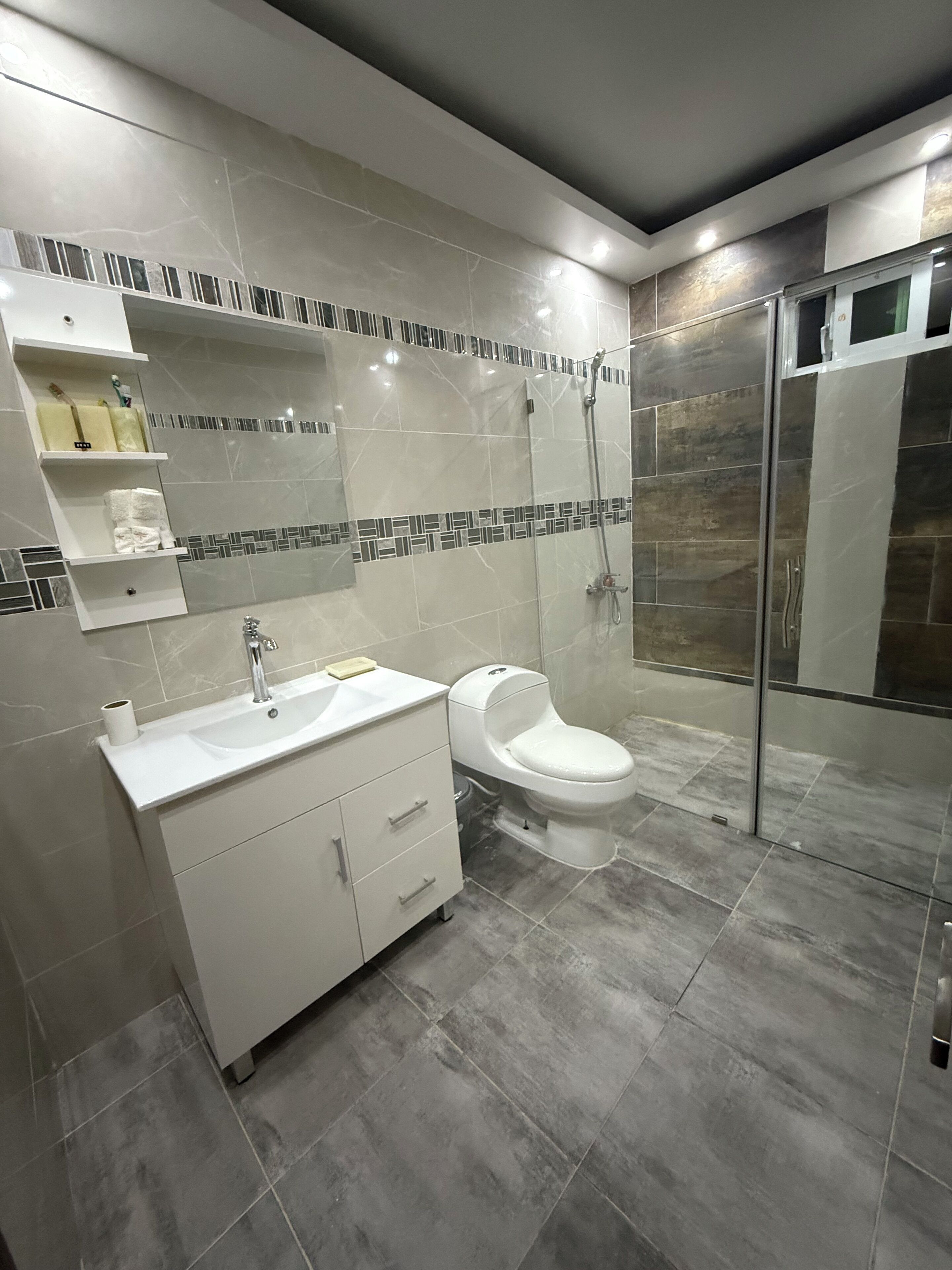 Håndklæder, Sæbe, Toiletpapir