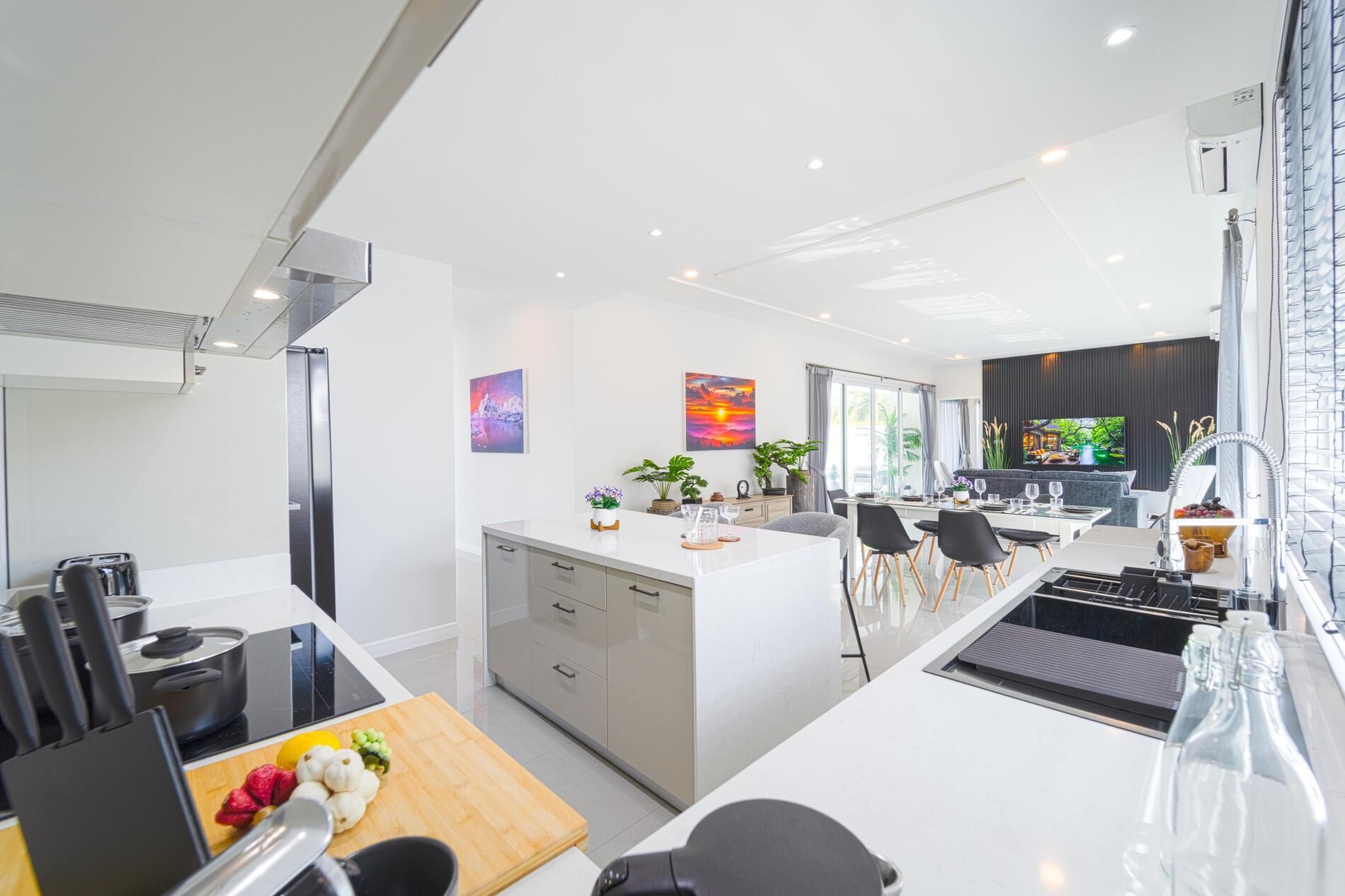 Villa, 3 Schlafzimmer, eigener Pool, Poolblick | Eigene Küche