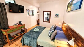 Double Room, Patio, Garden View | Hypo-allergenic bedding, free WiFi - Rainforest Motel (Mission Beach)