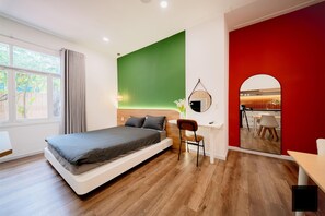 Studio Luxe, vue jardin | Vue de la chambre