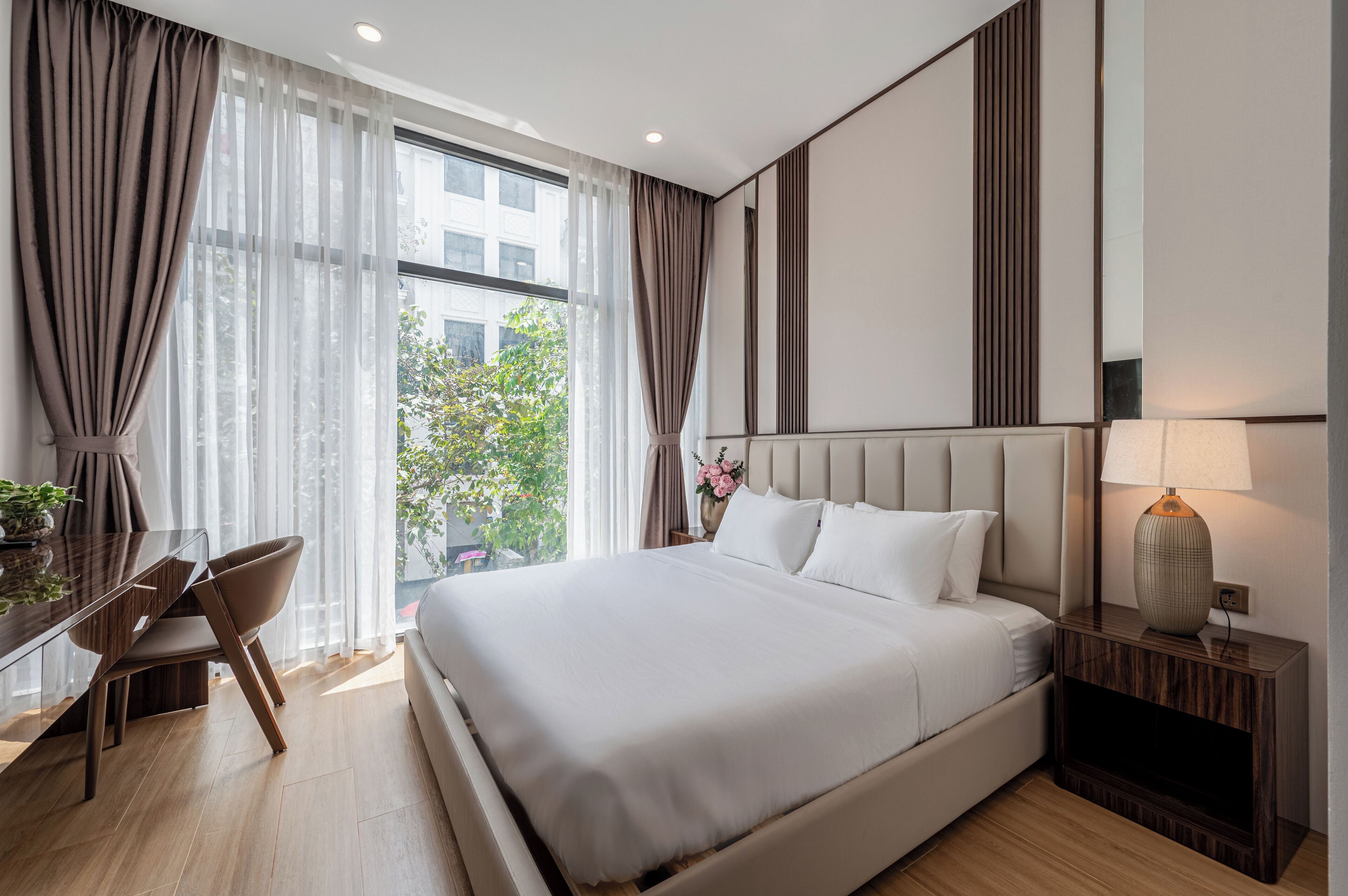 Superior-værelse - 1 queensize-seng - udsigt til have | Premium-sengetøj, Select Comfort-senge, individuelt design