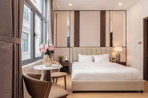 Premium bedding, Select Comfort beds, individually decorated - Luxury Apartment Manhattan Grand Park (Ho Chi Minh City)