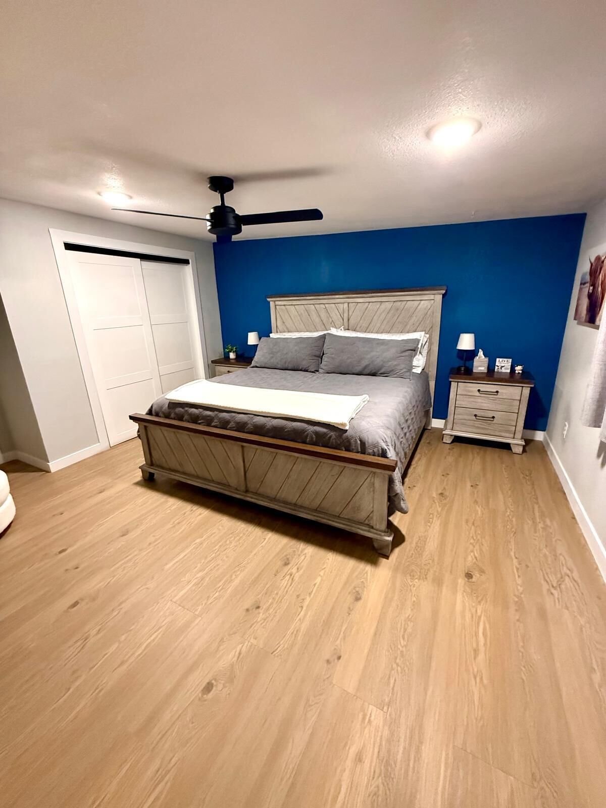 1 bedroom, internet, bed sheets