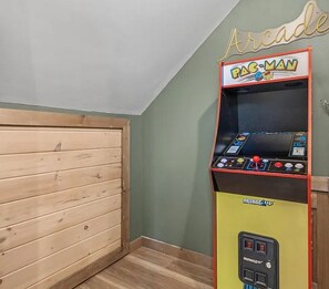 Games room - Modern 3BR Luxe Retreat + Hot Tub • Near Parkway (Pigeon Forge)